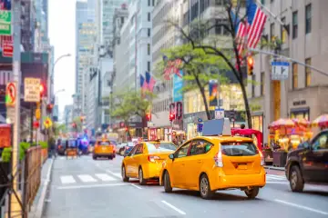 Taxa i New York - Gule taxaer, Uber og Lyft