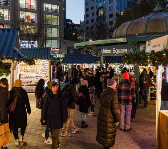 Union Square julemarked Union Square julemarked